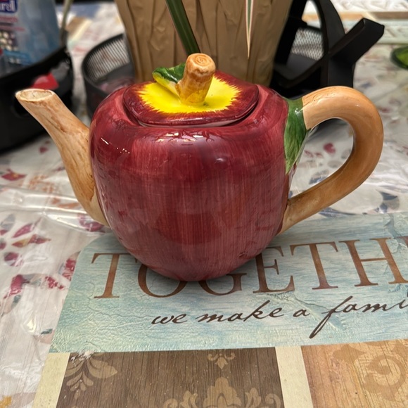 Kitchen Vintage Apple Teapot Poshmark